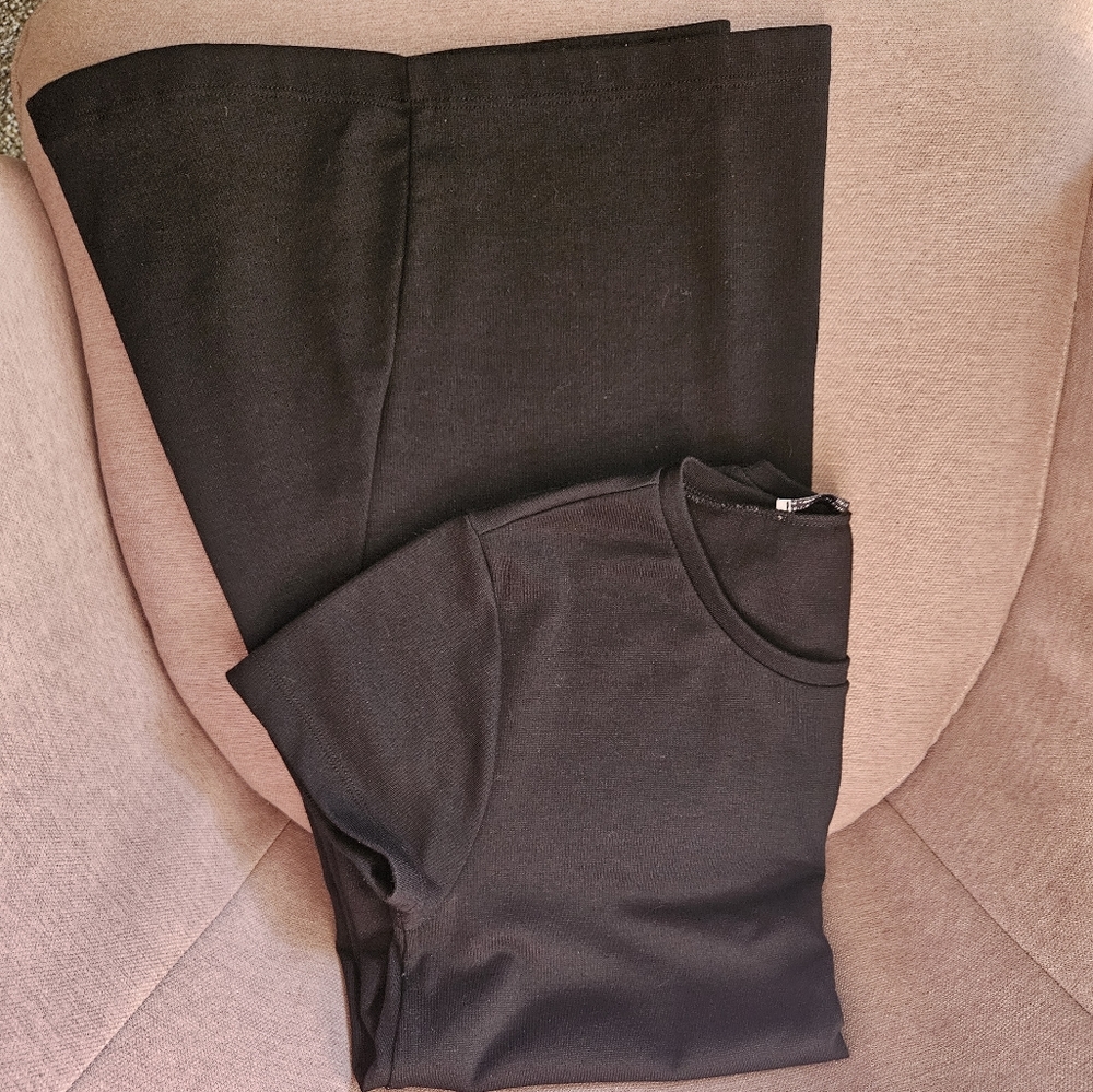 ZARA Flared-skirt Jersey Dress - Size M